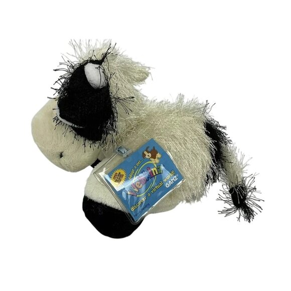 GANZ Webkinz Cow Stuffed Animal with Code - Picture 3 of 8